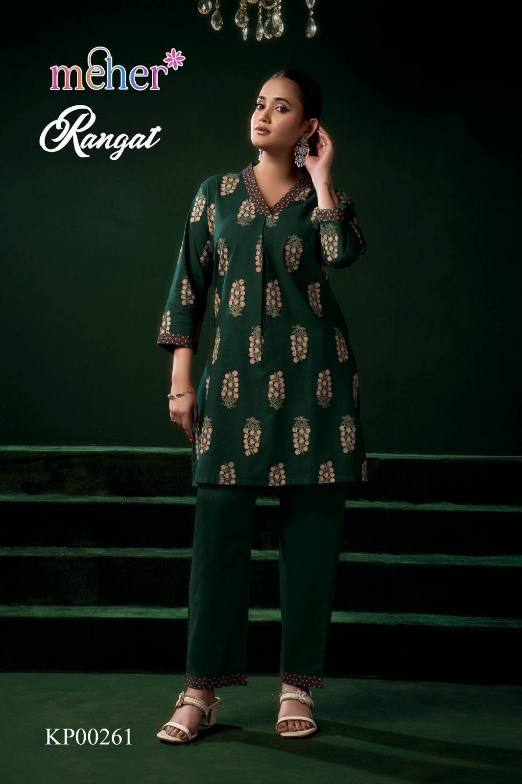 MEHER COTTON FLEX PRINTED CO-ORD SET WHOLESALE INDIA